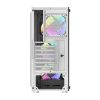 Darkflash DK150 Caz de calculator cu 3 ventilatoare (alb)