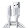 UGREEN Cablu USB Lightning US199 2,4A, 1,5 m (argintiu)