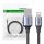 UGREEN US199 Lightning - USB kábel, 2,4A, 1m (fekete)