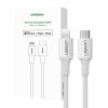 UGREEN US171 Cablu Lightning USB-C, 3A, 0,25m (alb)