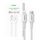 UGREEN US171 Cablu Lightning USB-C, 3A, 0,25m (alb)