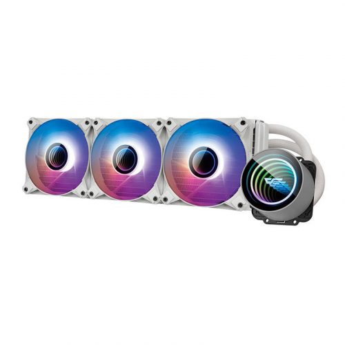 Water Cooling Darkflash DX360 V2.6 PC ARGB 3x 120x120 (alb)