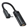 USB-C to AUX mini jack 3.5mm + USB-C adapter, Mcdodo CA-1880 (black)