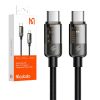 Cablu USB-C la USB-C Mcdodo CA-2840, PD 100W, 1,2 m (negru)