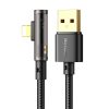 Cablu USB la Lightning cu prismă de 90 de grade Mcdodo CA-3511, 1,8 m (negru)