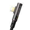 Cablu USB la Lightning cu prismă de 90 de grade Mcdodo CA-3511, 1,8 m (negru)