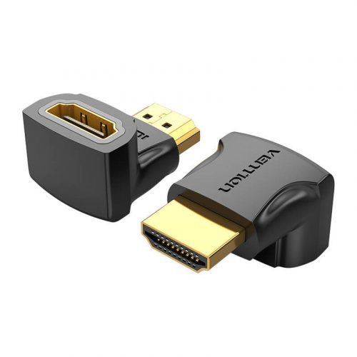 Adapter 90° HDMI Male to Female Vention AIOB0-2, 4K 60Hz, 2pcs