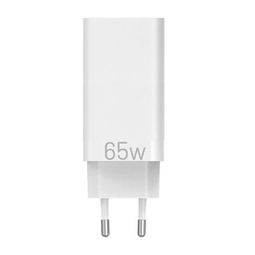 Încărcător de perete GaN 2xUSB-C+ USB-A Vention FAAW0-EU 2.4A PD 65W/30W/30W alb