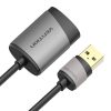 Placă de sunet externă USB Vention CDKHB, TRS 3.5mm, 0.15m (gri)