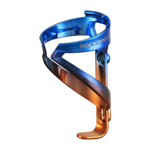 Bicycle bottle cage Rockbros KR03-BC (blue and gold)