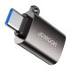 Adapter USB hím- és C típusú csatlakozó Joyroom S-H151 (fekete)