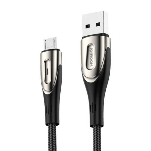 Gyors töltőkábel Micro USB / 2.4A / 3m Joyroom S-M411 (fekete)