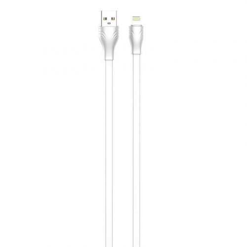 Cablu USB la Lightning LDNIO LS553, 2,1A, 3m (alb)