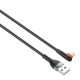 Cablu USB la Lightning LDNIO LS561, 2,4A, 1m (negru)