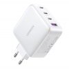 Încărcător UGREEN 15337 Nexode, 3xUSB-C, USB-A 3.0, PD3.0, QC4.0, GaN, 100W (alb)