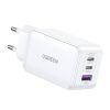 Încărcător UGREEN 15334 Nexode, 2xUSB-C, USB-A 3.0, PD3.0, QC4.0, GaN, 65W (alb)