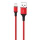 Cablu USB la Micro USB XO NB143, 2m (roșu)