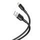 Cablu USB la Lightning XO NB212, 2,1A 1m (negru)