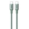 Cablu USB-C la USB-C UGREEN 15310 1m (verde)