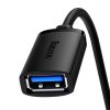 Cablu prelungitor Baseus AirJoy Series USB 3.0, 0,5 m (negru)