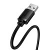 Baseus AirJoy Series USB 2.0 cablu prelungitor, 0.5m (negru)