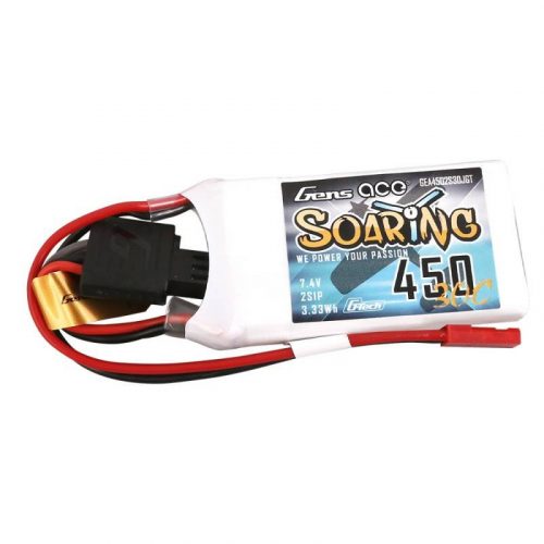 Akkumulátor Gens ace G-Tech Soaring 450mAh 7,4V 30C 2S1P JST-SYP