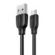 Cablu USB Micro Remax Suji Pro, 1m (negru)