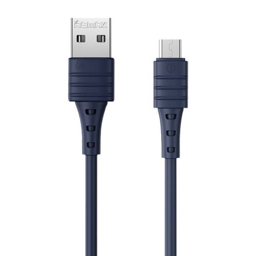 Cablu USB Micro Remax Zeron, 1m, 2,4A (albastru)