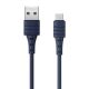 Cablu USB Micro Remax Zeron, 1m, 2,4A (albastru)