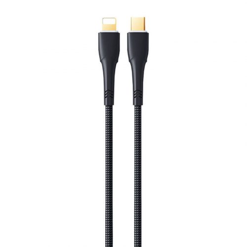 Remax Bosu RC-C063 cablu USB-C la Lightning , 1,2m, 20W (negru)