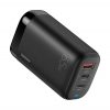 Încărcător de perete Remax, RP-U55, 2x USB-C, USB, EU 65W (negru)