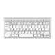 Omoton KB088 Tastatură wireless pentru iPad cu suport pentru tabletă (argintiu)