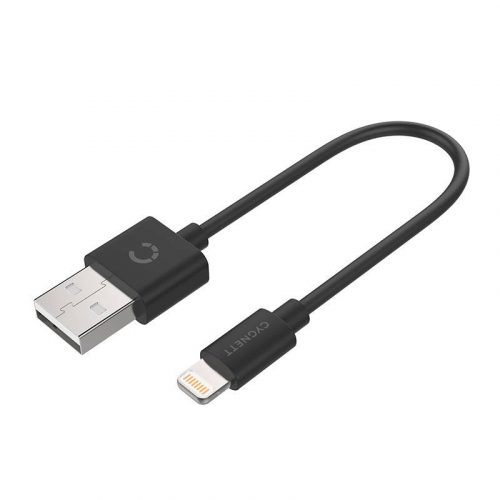 Cablu USB la Lightning Cygnett 12W 0,1m (negru)