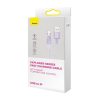 Baseus Lightning Explorer Series Cablu de încărcare rapidă USB-A, 1m, 2,4A (violet)