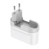 Încărcător de perete Budi 326TQE, 2xUSB-A, 2xUSB-C, 40W (alb)