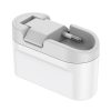 Încărcător de perete Budi 326TQE, 2xUSB-A, 2xUSB-C, 40W (alb)