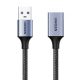 UGREEN Cablu cablu conector USB 3.0 - USB, 2m (negru)