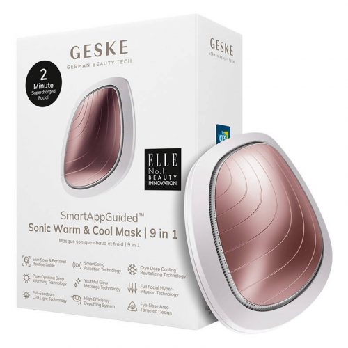 Geske 9 în 1 Smart exfoliator de piele rece și cald pentru față (perlă)