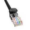 Cablu de rețea Baseus Ethernet CAT5, 1m (negru)