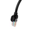 Cablu de rețea Baseus Ethernet CAT5, 1m (negru)