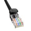 Cablu de rețea Baseus Ethernet CAT5, 1,5 m (negru)