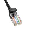 Cablu de rețea Baseus Ethernet CAT5, 2m (negru)