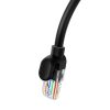 Cablu de rețea Baseus Ethernet CAT5, 5m (negru)