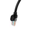 Cablu de rețea Baseus Ethernet CAT5, 8m (negru)