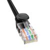 Cablu de rețea Baseus Ethernet CAT5, 10m (negru)