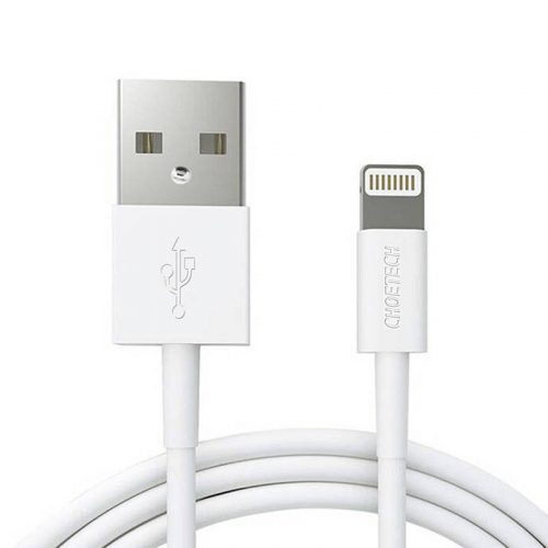 USB Lightning kábel Choetech IP0026, MFi, 1.2m (fehér)