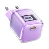 Încărcător de perete Acefast A53 Sparkling series PD 30W GaN (violet)