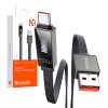 Cablu Mcdodo CA-4980 USB la USB-C cu afișaj 1,2 m (negru)