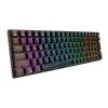 Wireless mechanical keyboard Royal Kludge RK100 RGB, Brown switch (black)