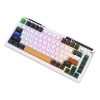 Wireless mechanical keyboard Royal Kludge KZZI K75 pro RGB, Moment Switch (black and white)